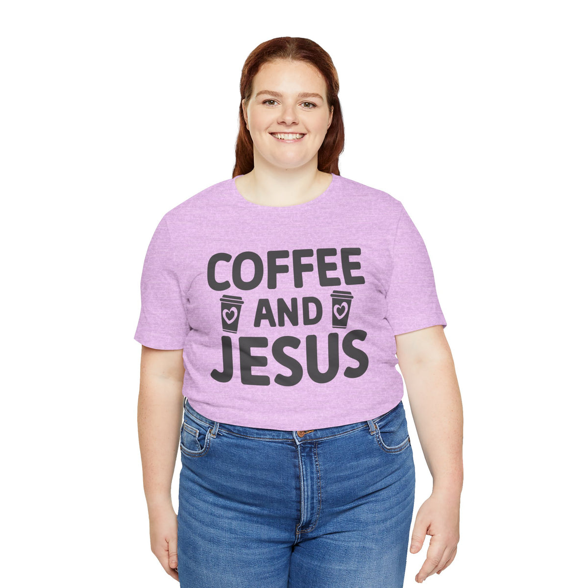 Coffee and Jesus T-Shirt — Christian Faith Graphic Tee