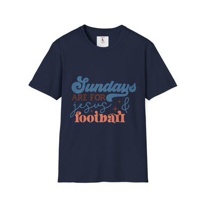 Sundays Are for Jesus & Football T-Shirt