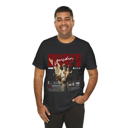 Guardian Angels Graphic Tee — 'Bodies' Vintage Statue Streetwear Shirt