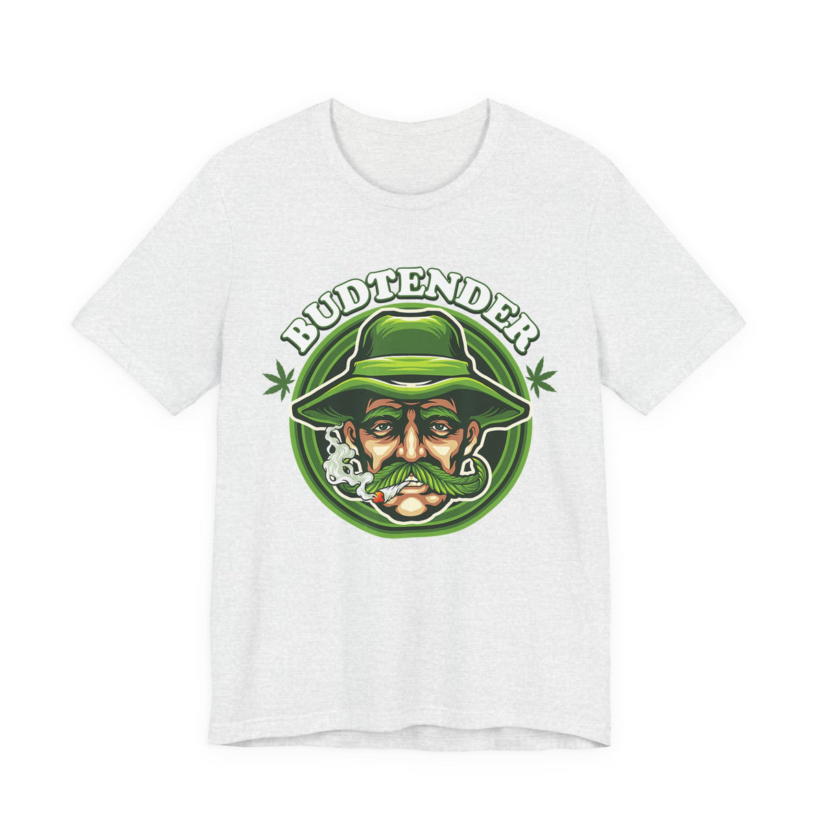Budtender Graphic Tee – Retro Smoking Stoner Design