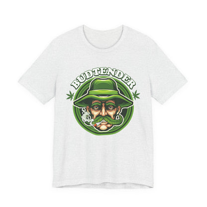 Budtender Graphic Tee – Retro Smoking Stoner Design