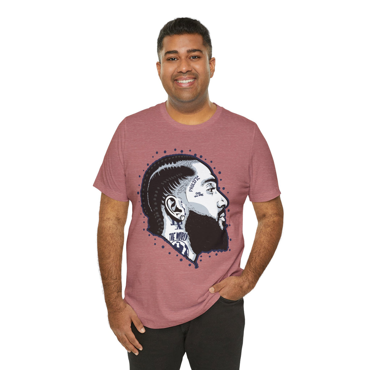 NIP HUSSLE PROLIFIC HIP HOP ARTIST GRAPHIC T SHIRT