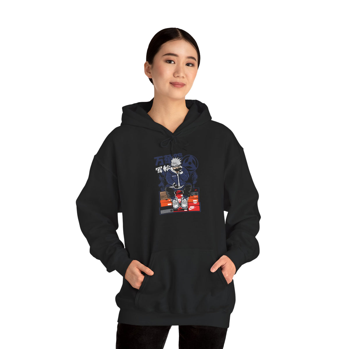 Hustlin Kakashi Sneaker Collector Hooded Sweatshirt