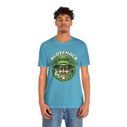 Budtender Graphic Tee – Retro Smoking Stoner Design