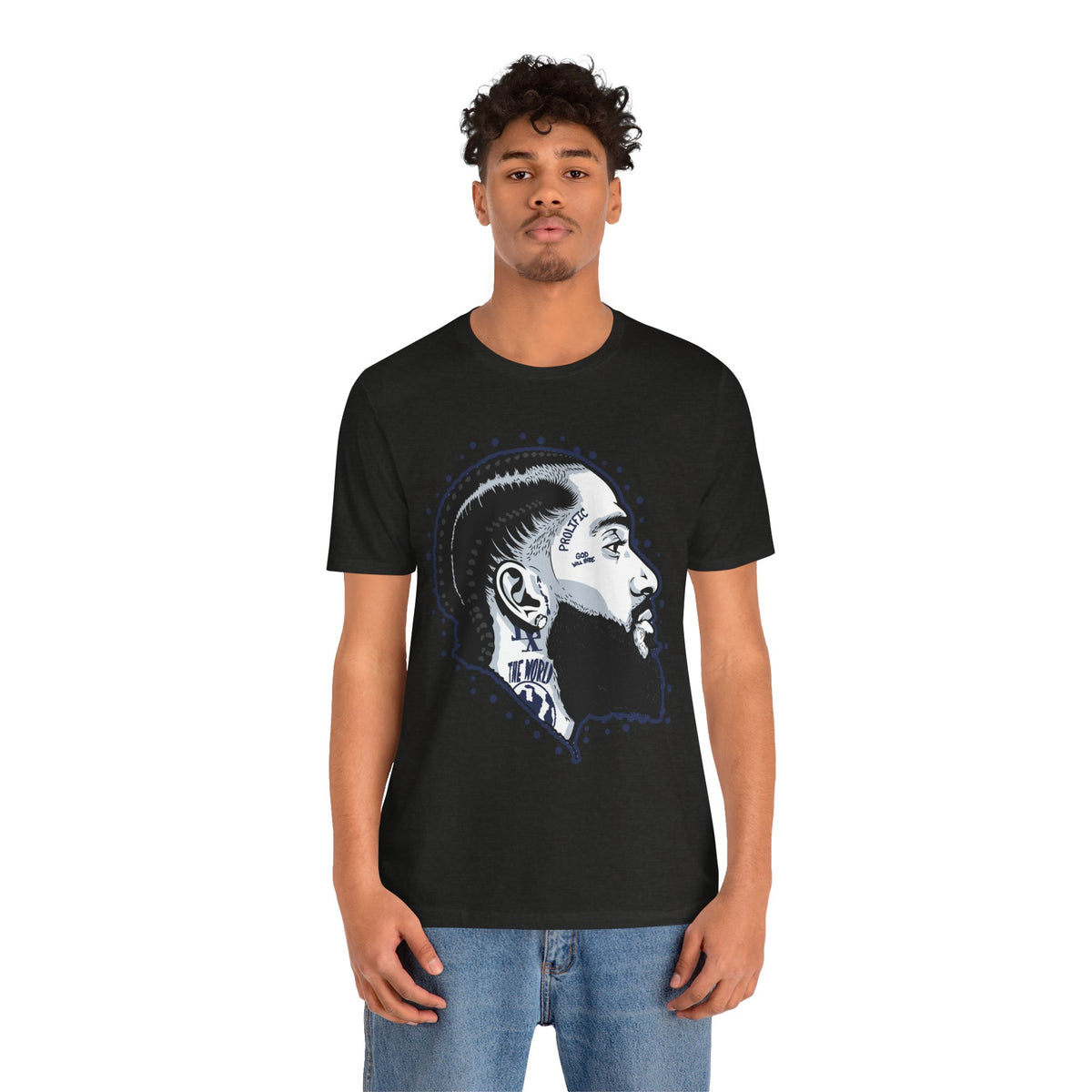 NIP HUSSLE PROLIFIC HIP HOP ARTIST GRAPHIC T SHIRT