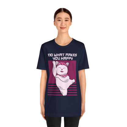Do What Makes You Happy Cat Tee