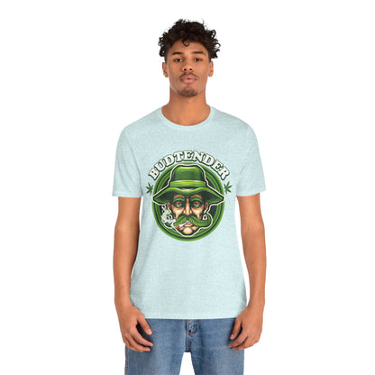 Budtender Graphic Tee – Retro Smoking Stoner Design