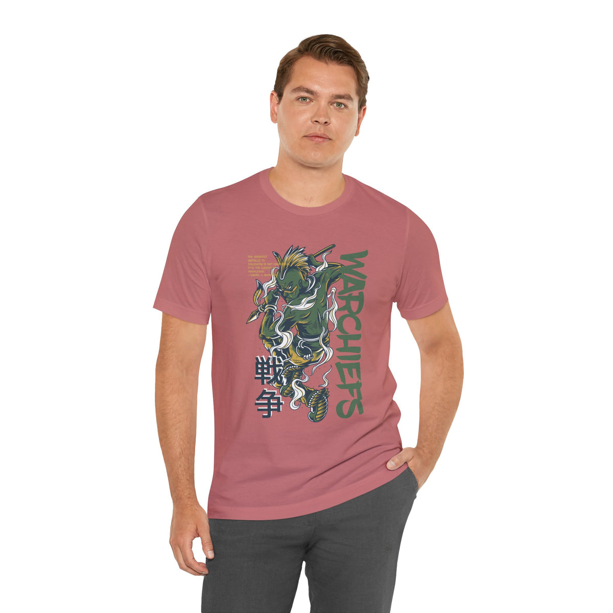 Marchiefs Warrior Tee — Japanese-Style Ninja Graphic Shirt