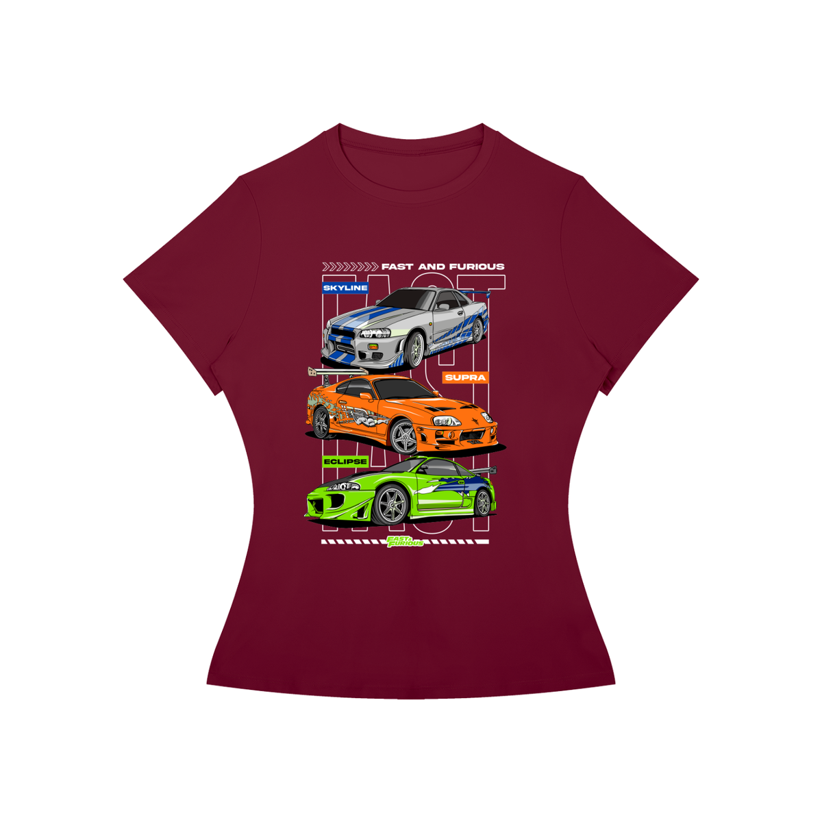 F&F Imports Models Women’s Slim-Fit Tee