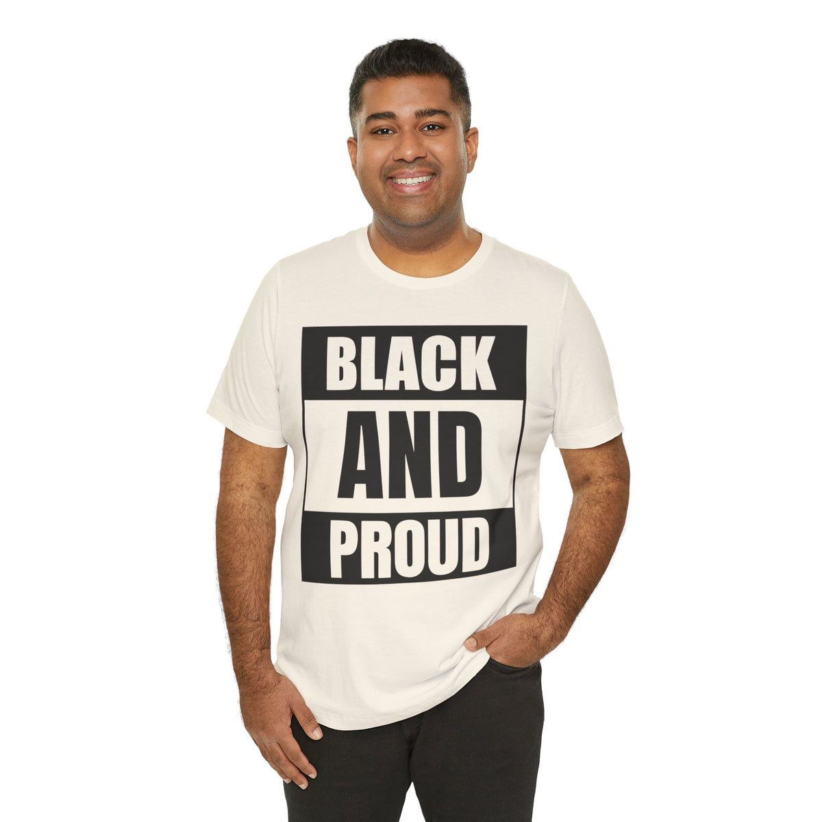 Black and Proud T-Shirt — Bold Black Empowerment Tee