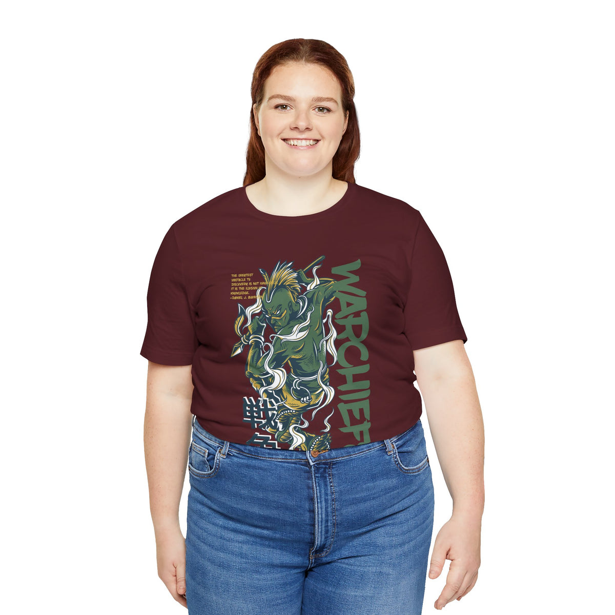 Marchiefs Warrior Tee — Japanese-Style Ninja Graphic Shirt