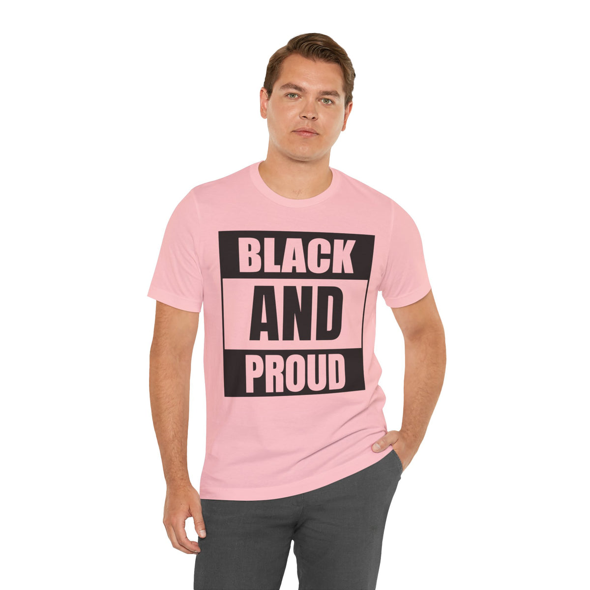 Black and Proud T-Shirt — Bold Black Empowerment Tee