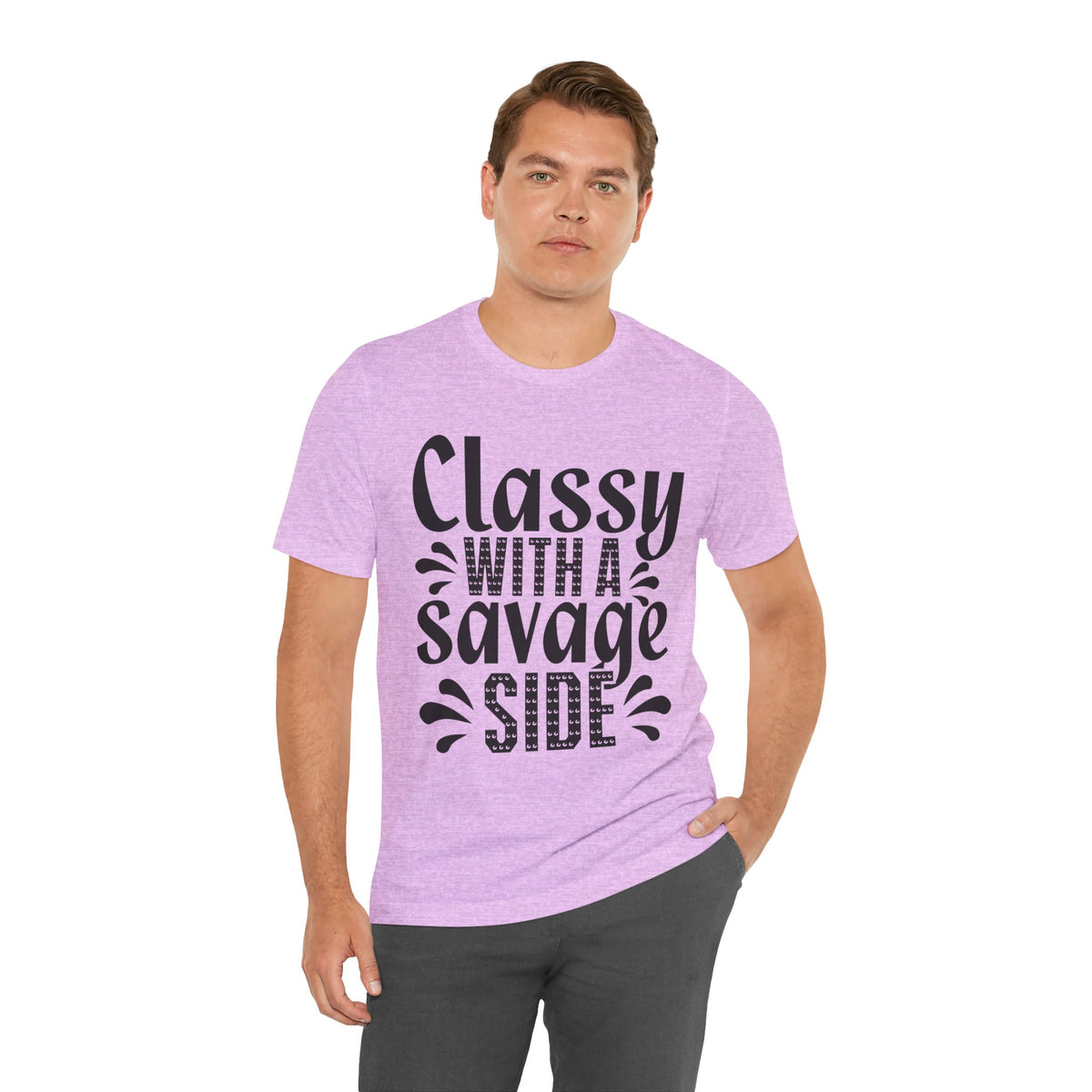 Classy With A Savage Side T-Shirt — Funny Sassy Graphic Tee for Women