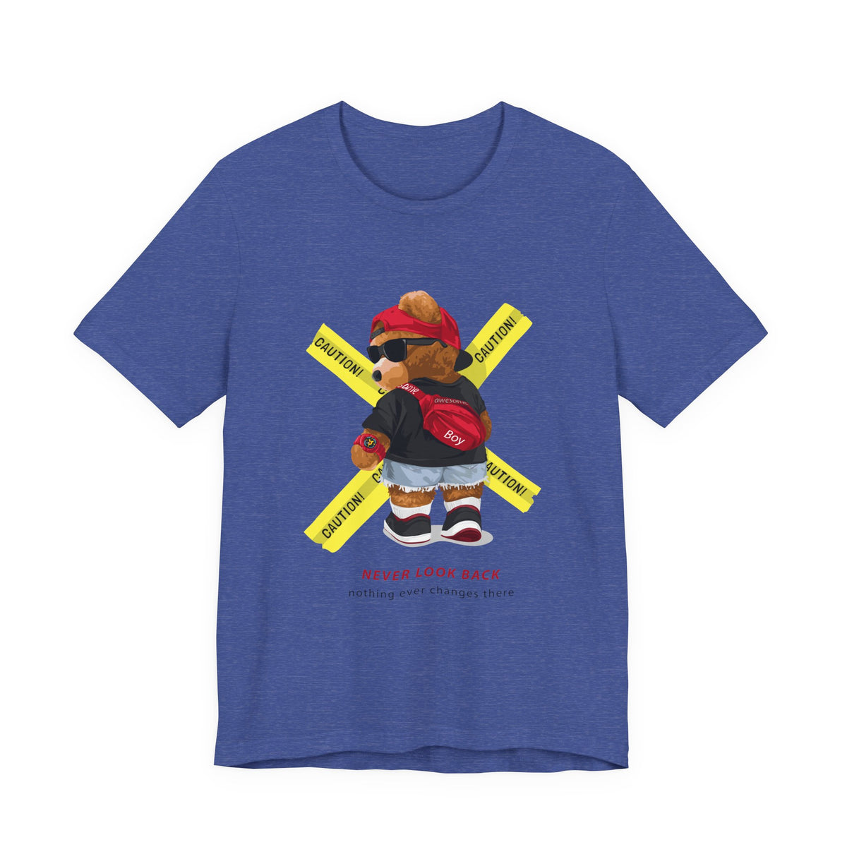 Teddy Bear 'Never Look Back' Graphic Tee