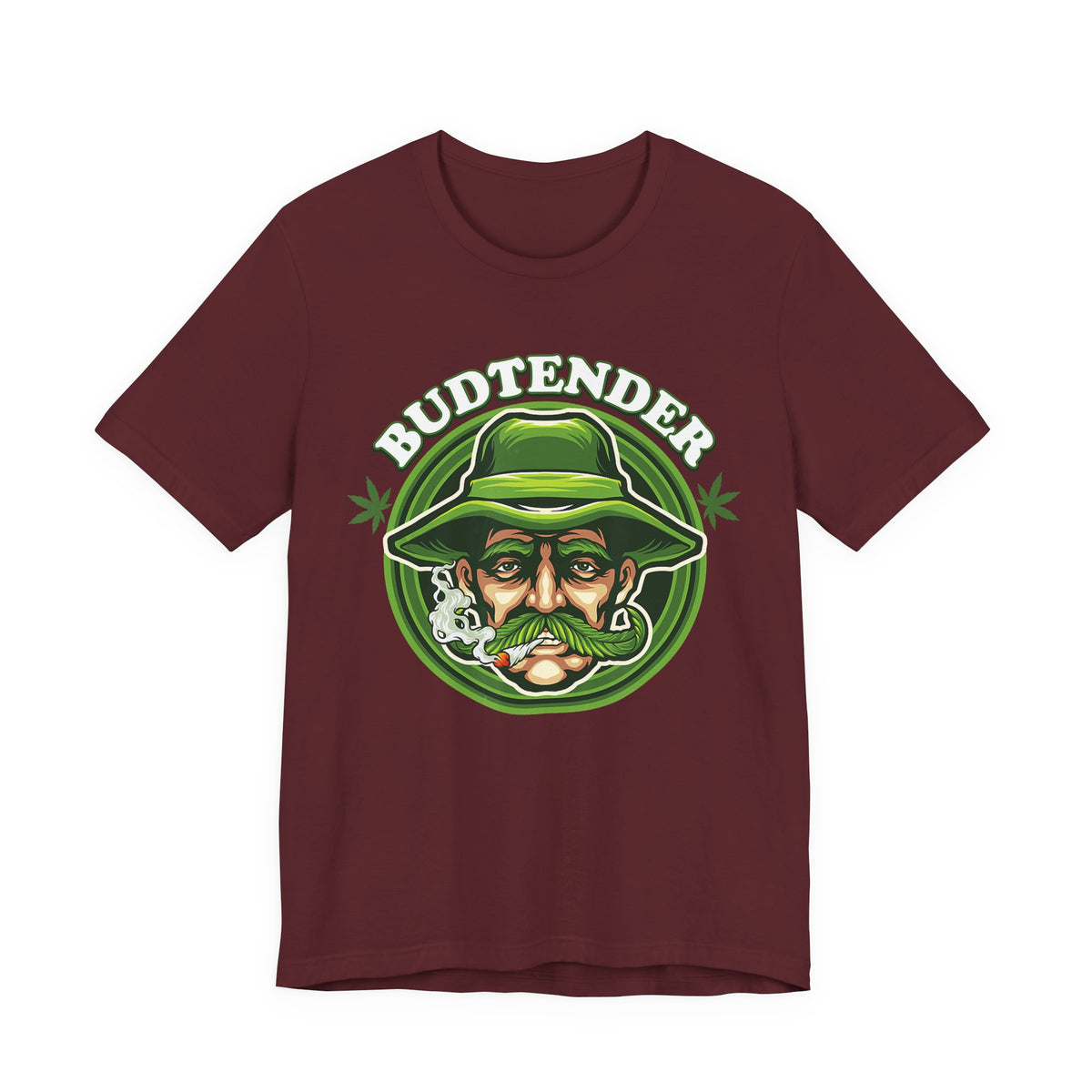 Budtender Graphic Tee – Retro Smoking Stoner Design