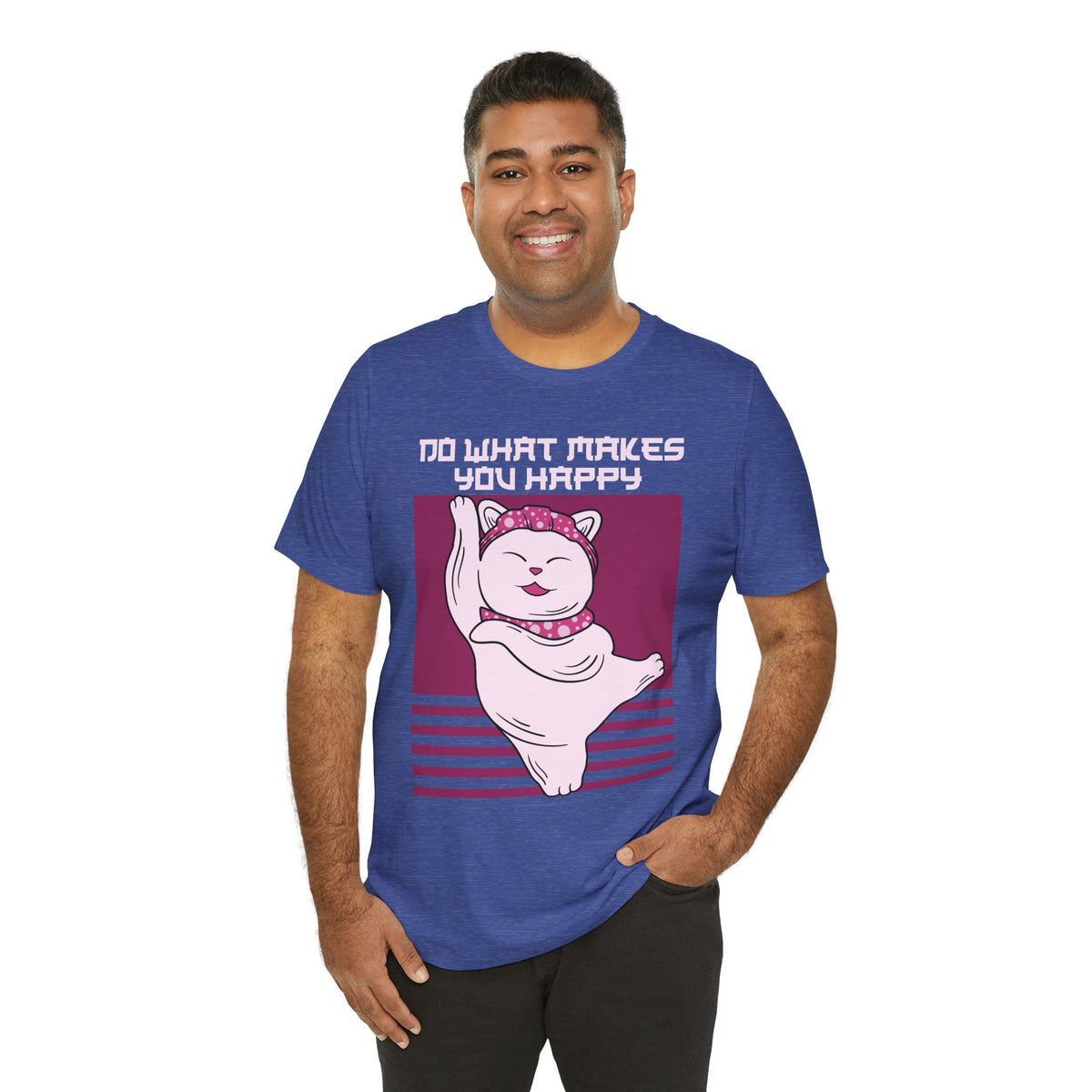 Do What Makes You Happy Cat Tee