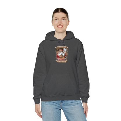 Hoodie — 'Mommy's Little Monster' Cute Kawaii Cat Horror Graphic Hoodie