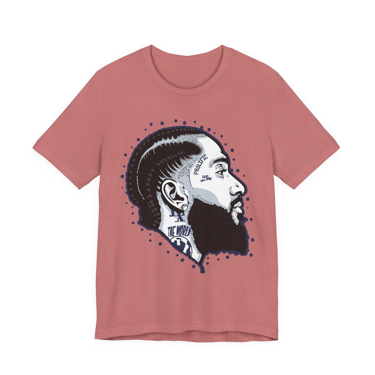 NIP HUSSLE PROLIFIC HIP HOP ARTIST GRAPHIC T SHIRT