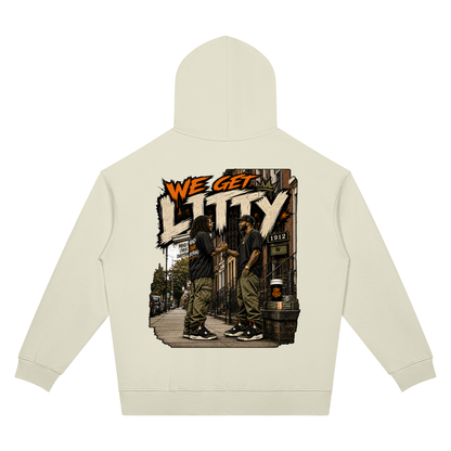 We Get Litty Two-Sided Graphic Hoodie