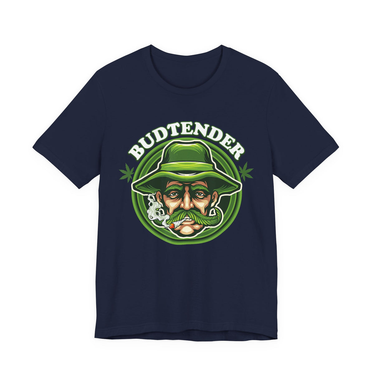 Budtender Graphic Tee – Retro Smoking Stoner Design