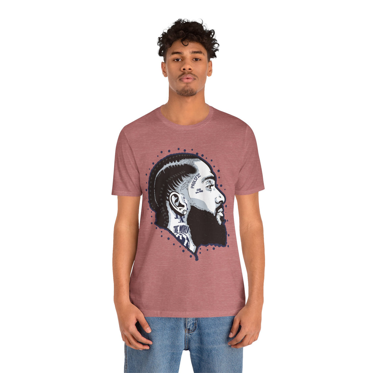 NIP HUSSLE PROLIFIC HIP HOP ARTIST GRAPHIC T SHIRT