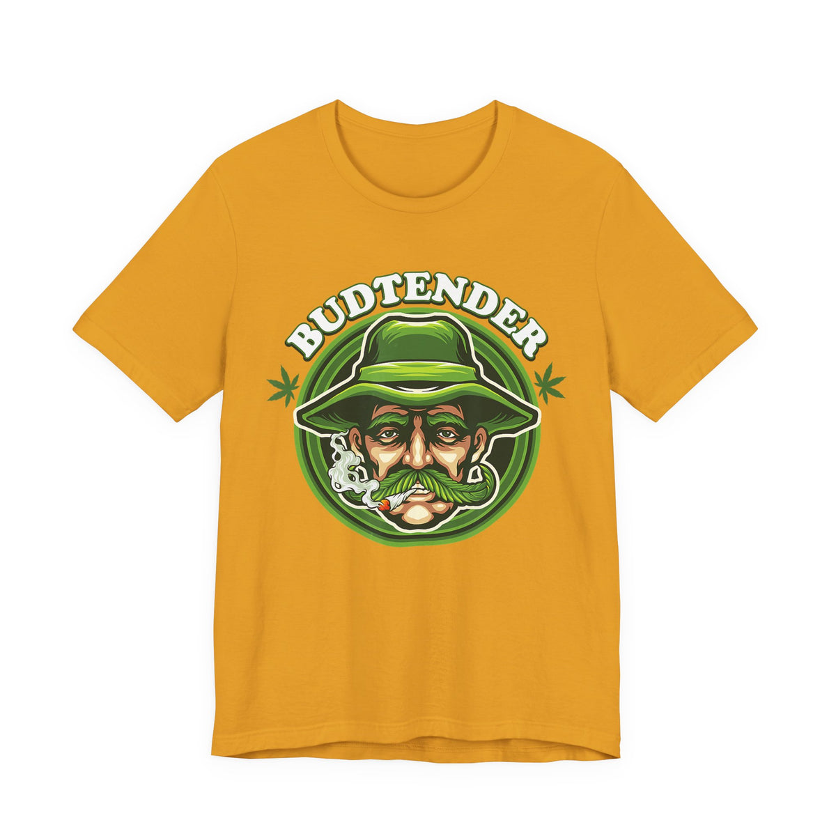 Budtender Graphic Tee – Retro Smoking Stoner Design