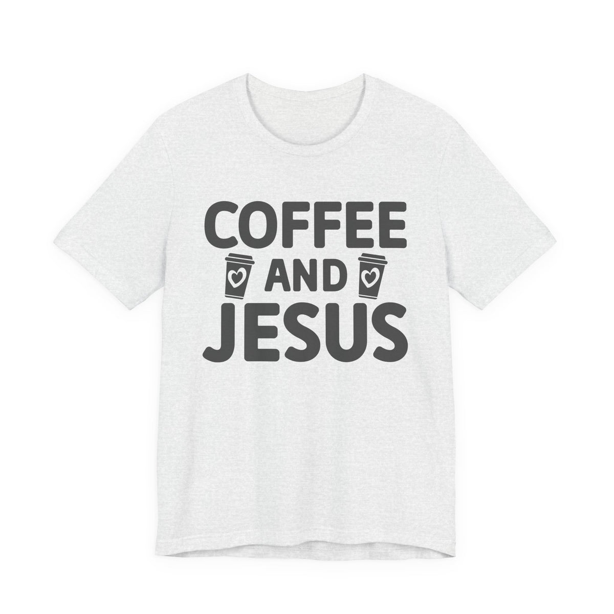 Coffee and Jesus T-Shirt — Christian Faith Graphic Tee