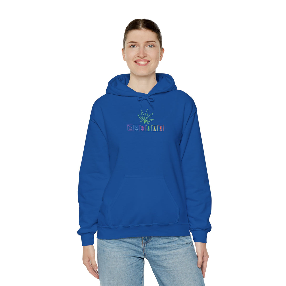 Minimalist Pastel Tarot Hoodie — "Chill" Crystal Grid Graphic