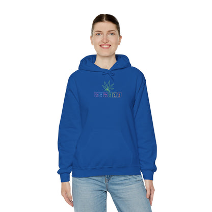Minimalist Pastel Tarot Hoodie — "Chill" Crystal Grid Graphic