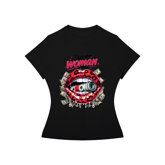 Super Woman Era Lips Women’s Graphic Tee