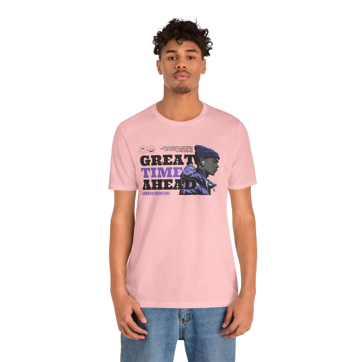 Great Times Ahead Graphic Tee — Motivational Streetwear T‑Shirt