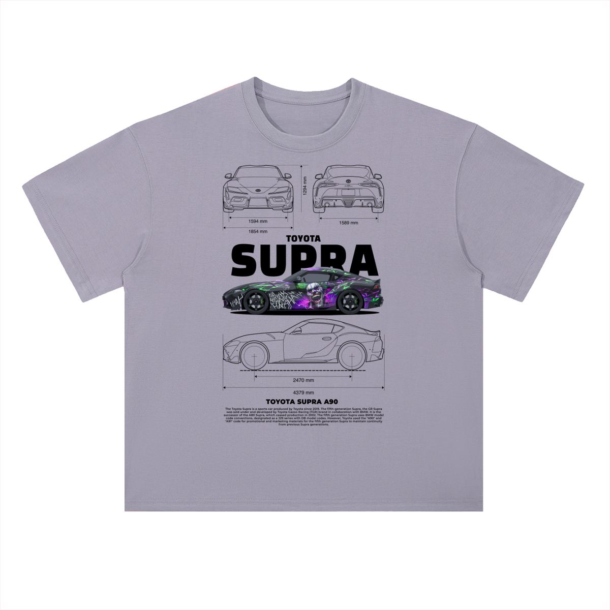 Toyota Supra A90 Cotton Graphic Tee