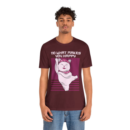 Do What Makes You Happy Cat Tee