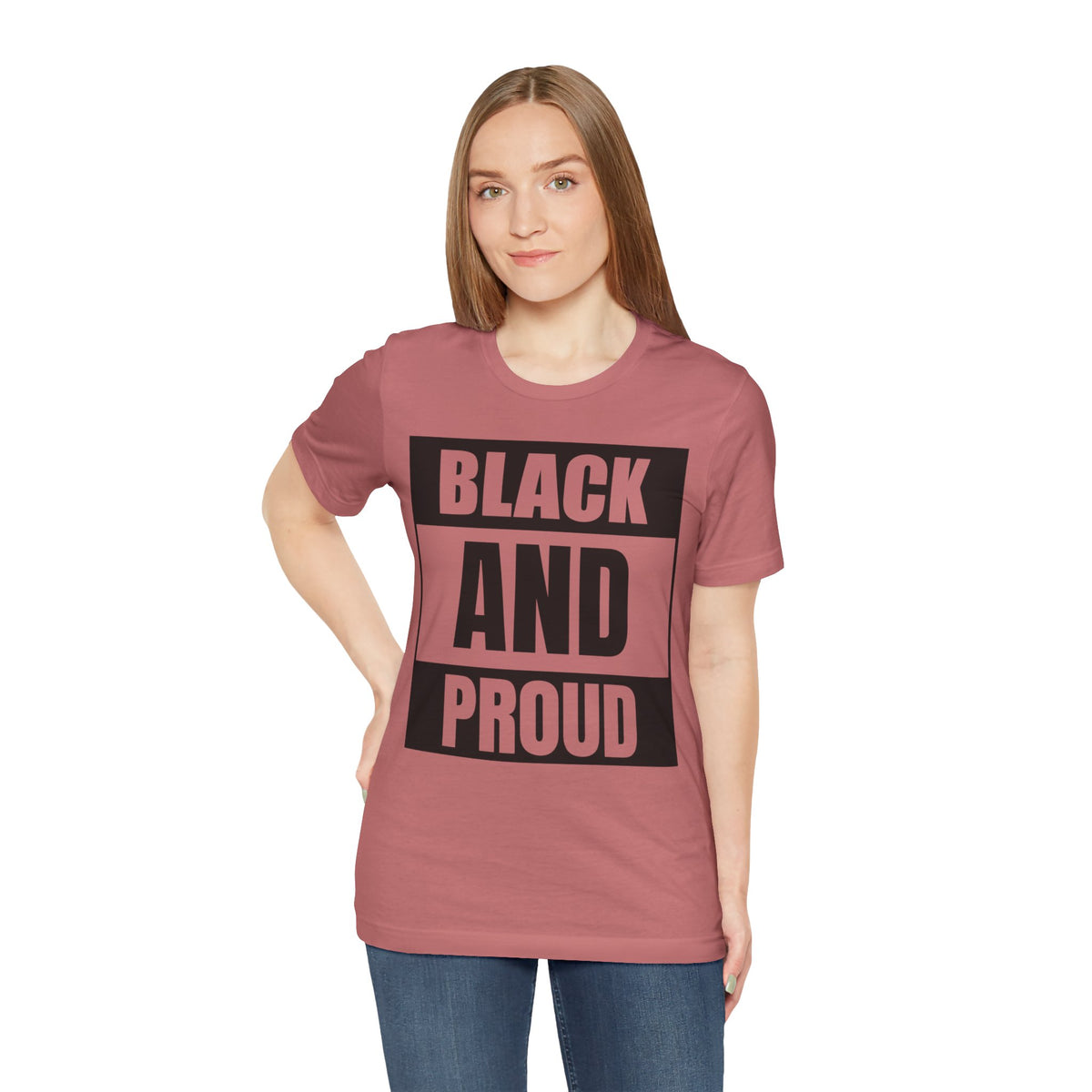Black and Proud T-Shirt — Bold Black Empowerment Tee