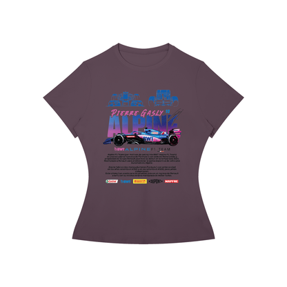 Alpine Formula F1 Racing Women’s Slim-Fit Tee