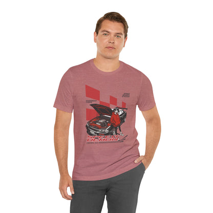 JDM Demon Street Racing T‑Shirt — Retro Car Anime Graphic Tee
