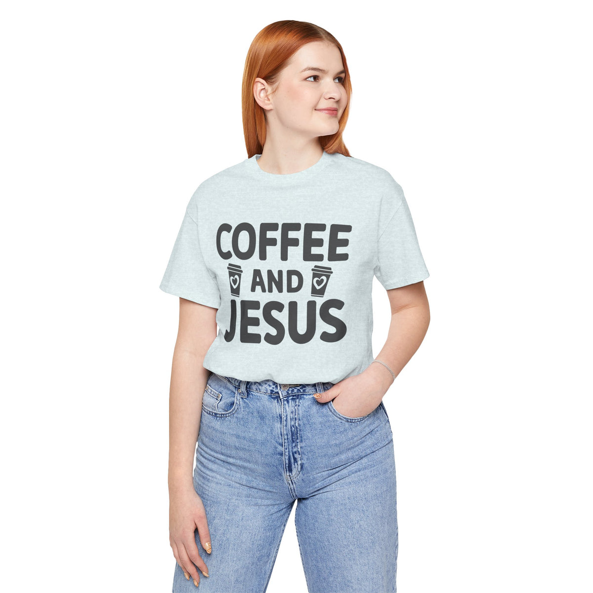 Coffee and Jesus T-Shirt — Christian Faith Graphic Tee