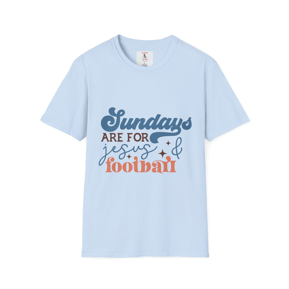 Sundays Are for Jesus & Football T-Shirt