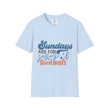 Sundays Are for Jesus & Football T-Shirt