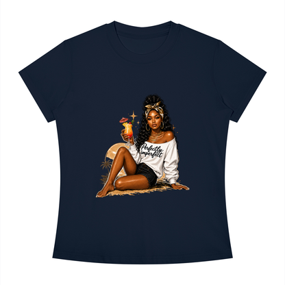 Perfectly Imperfect Women’s Slim-Fit Graphic Tee