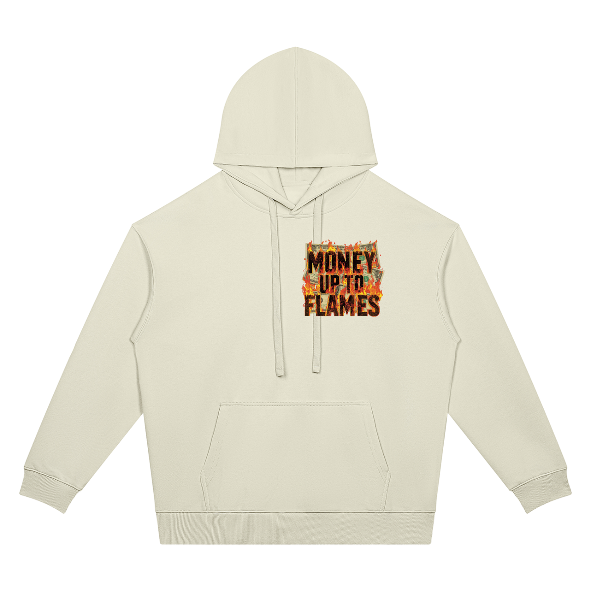 Money Talks, Wealth Whispers Two-Sided Graphic Hoodie