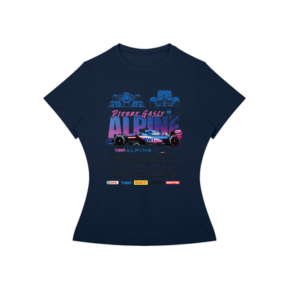 Alpine Formula F1 Racing Women’s Slim-Fit Tee