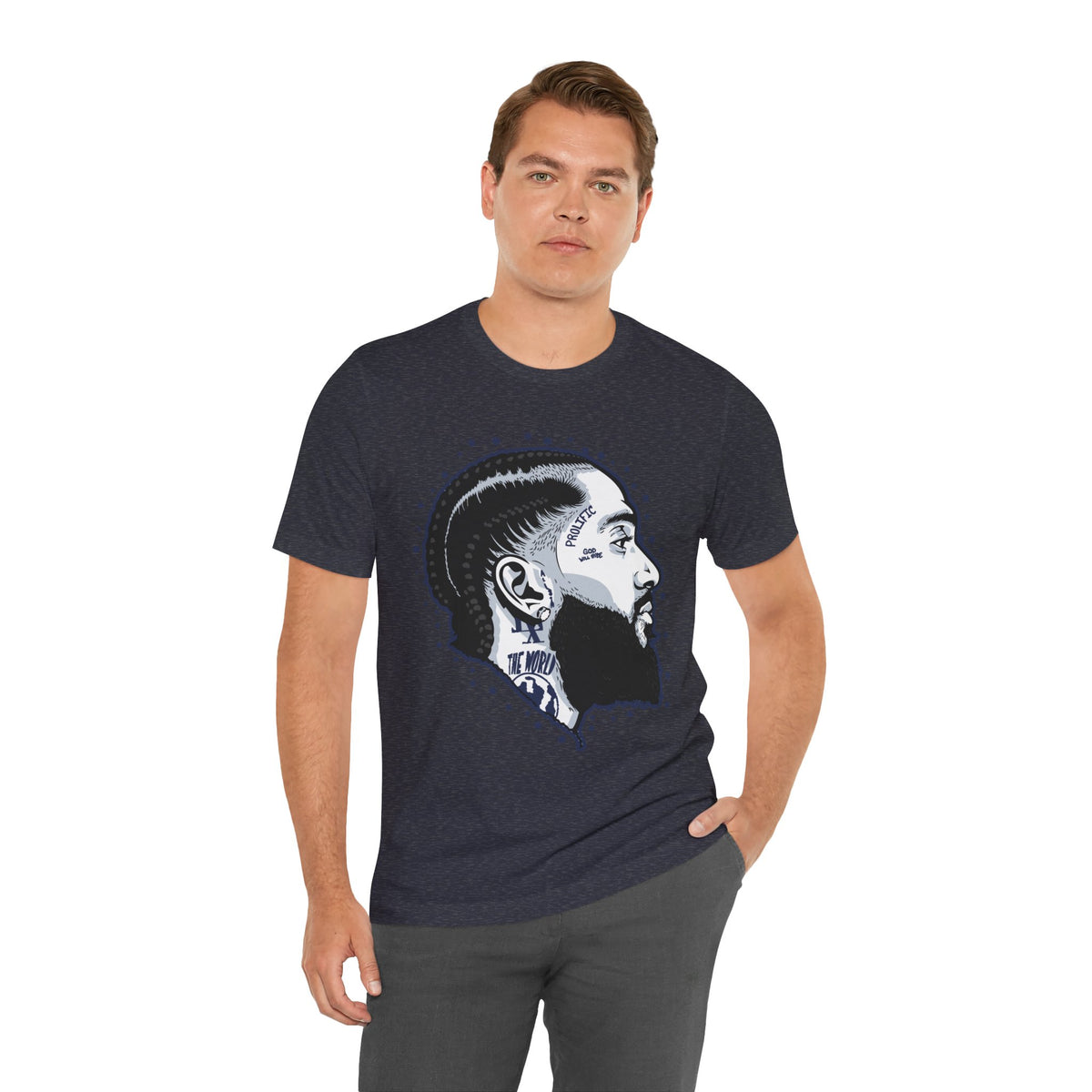 NIP HUSSLE PROLIFIC HIP HOP ARTIST GRAPHIC T SHIRT