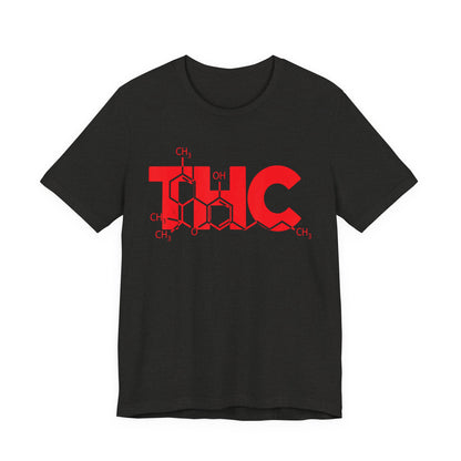 THC Molecule T-Shirt — Chemistry Graphic Cannabis Tee