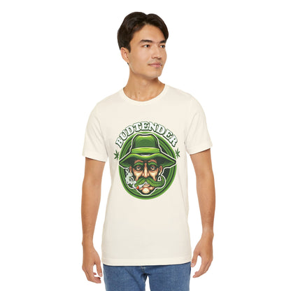 Budtender Graphic Tee – Retro Smoking Stoner Design