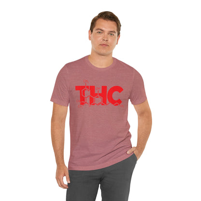 THC Molecule T-Shirt — Chemistry Graphic Cannabis Tee
