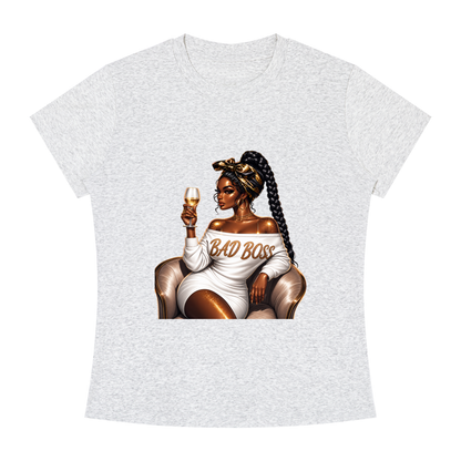 Bad Boss Women’s Slim-Fit Graphic Tee