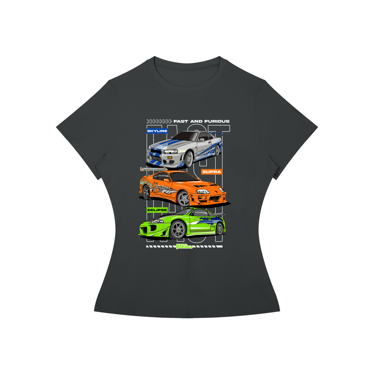 F&F Imports Models Women’s Slim-Fit Tee