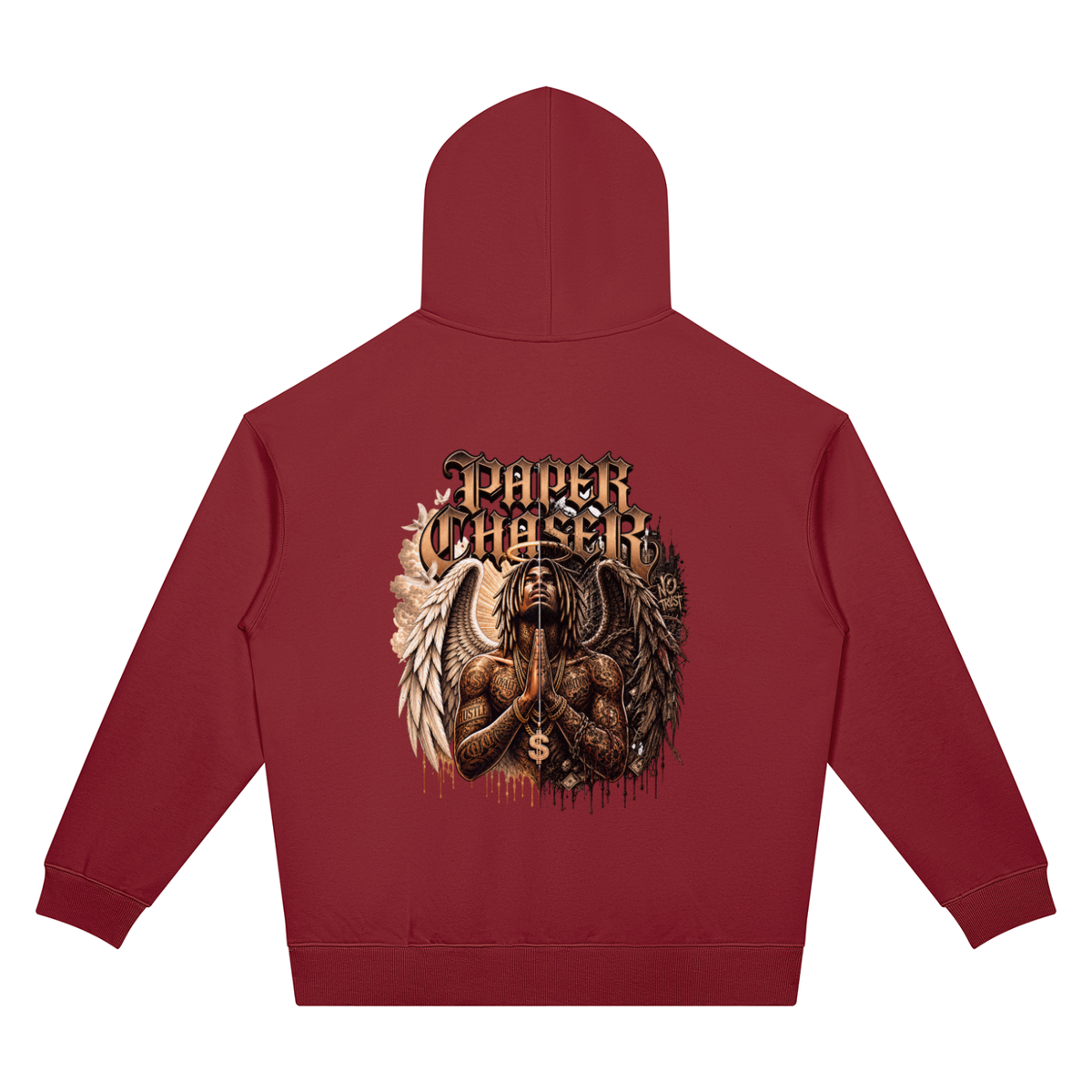 Paper Chaser Angel Two-Sided Graphic Hoodie