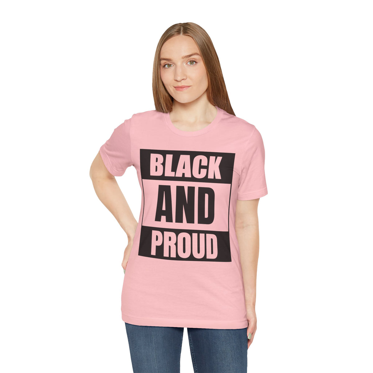 Black and Proud T-Shirt — Bold Black Empowerment Tee